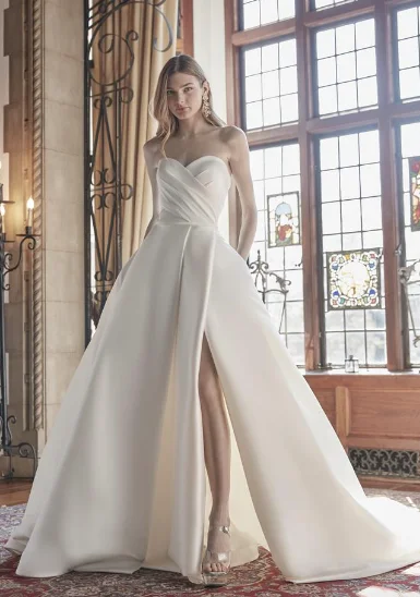 Price Break Sareh Nouri Royal Highness with Slit and Detachable Bow