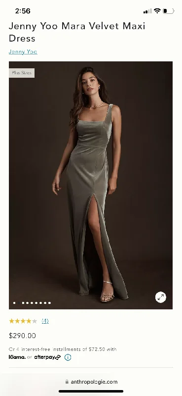 Markdowns Jenny Yoo Mara Velvet Maxi