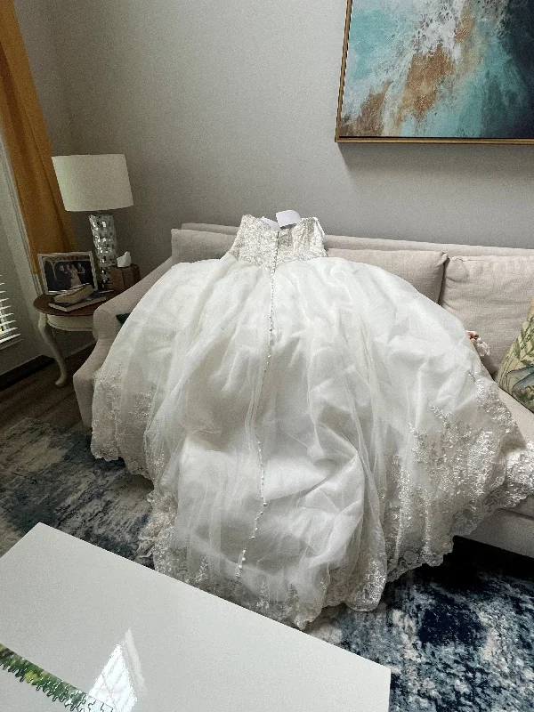 Buy Now Allure Bridals Embroidered Tulle Ball Gown