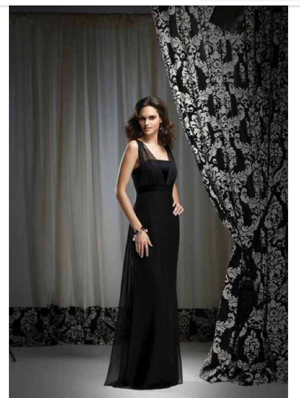 Reduced Prices Dessy Style 2732 Matte Satin / Chiffon Dress