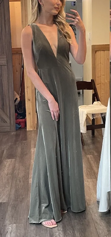Clearance Items Jenny Yoo LOGAN VELVET DRESS