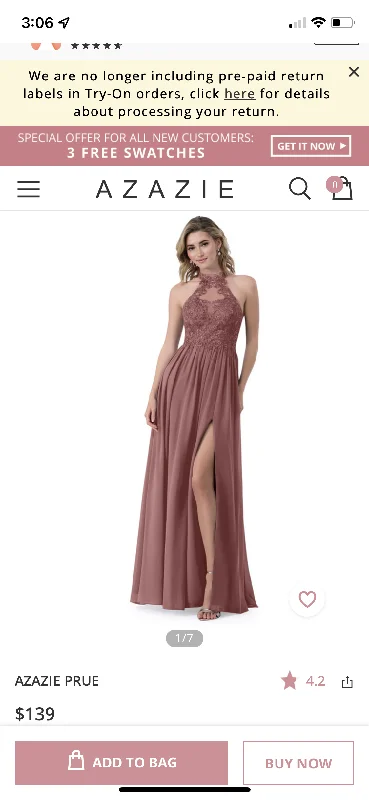 Shop and Save Azazie Azazie Prue