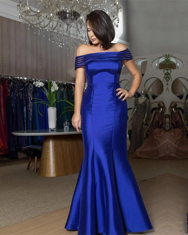 Limited Quantity Mermaid Off The Shoulder Dress For Mother Of The Bride