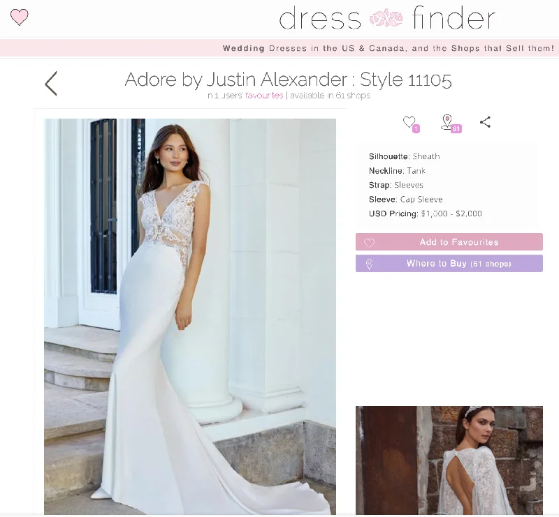 Deal Zone Justin Alexander Adore 11105