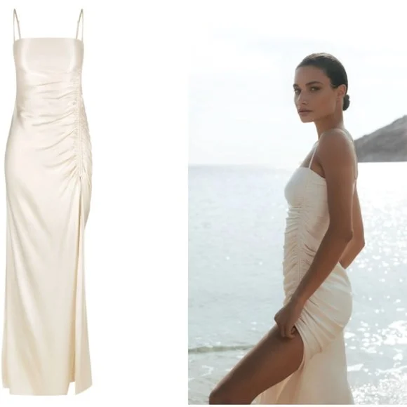 Fantastic Deals Other Shona Joy LA LUNE RUCHED MAXI DRESS