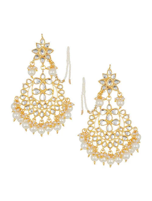 Price Reduction Kundan Earrings - MRR263
