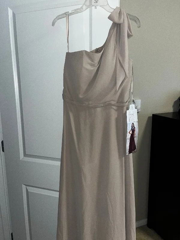Best Deals Mori Lee 21539 chiffon with removable shoulder bow