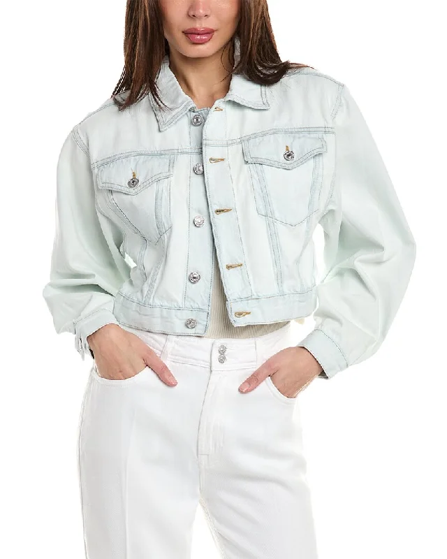 Daily Deals 7 For All Mankind Crop Trucker Jacket