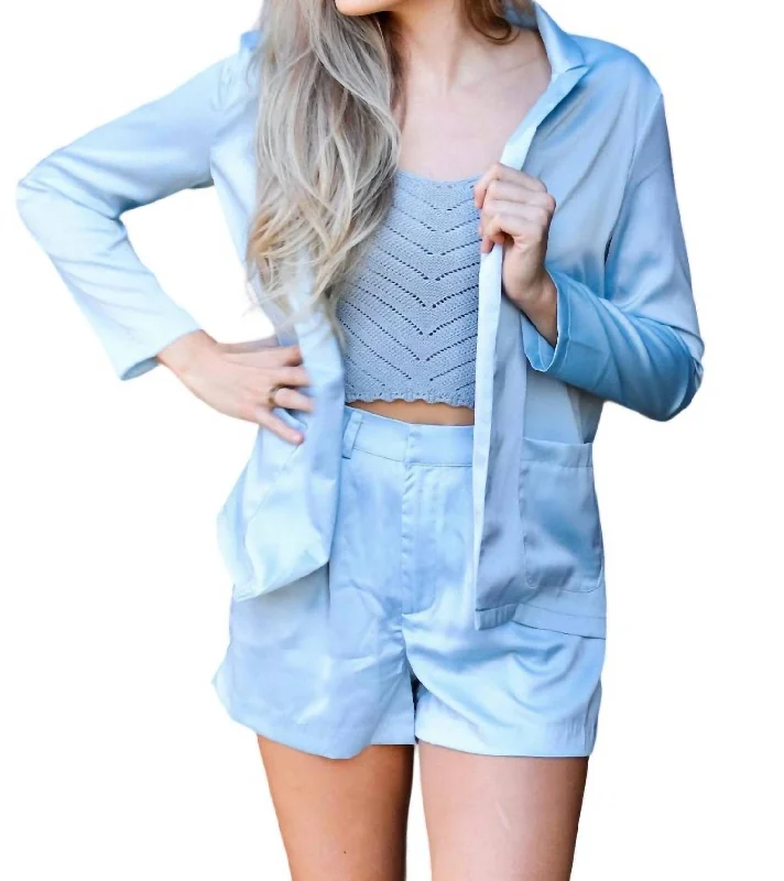 Deal Alert All Of The Lights Blazer In Baby Blue
