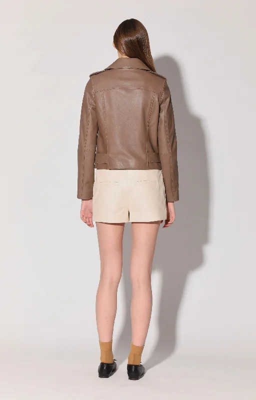 Allison Jacket, Cedar - Leather