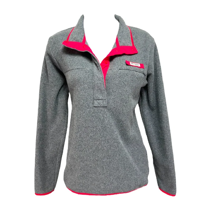 Athletic Fleece By Columbia PFG In Grey & Pink, Size: Xs