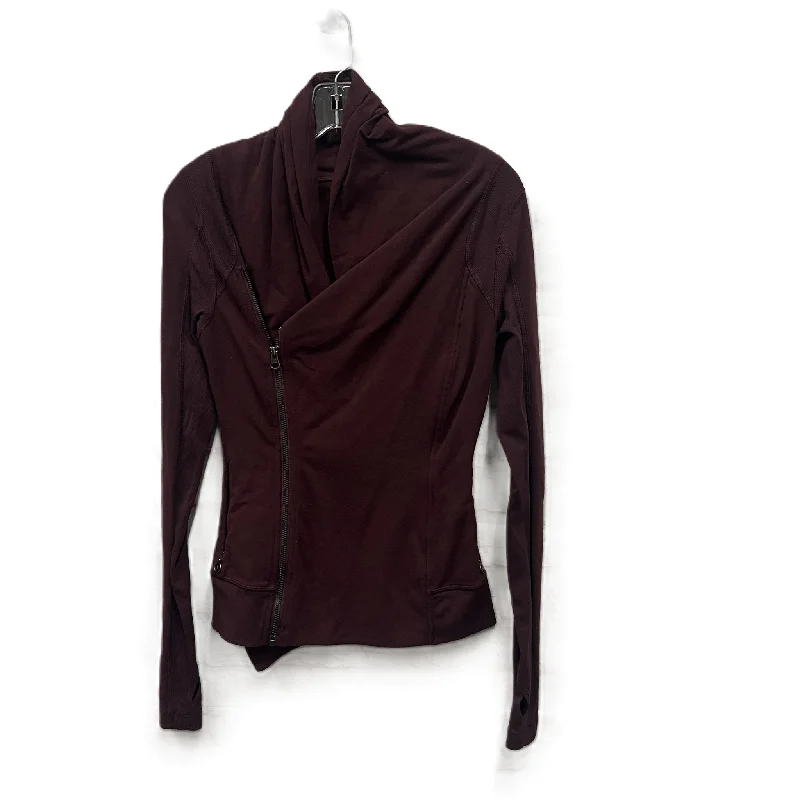 Final Clearance Athletic Jacket By Lululemon In Purple, Size: S