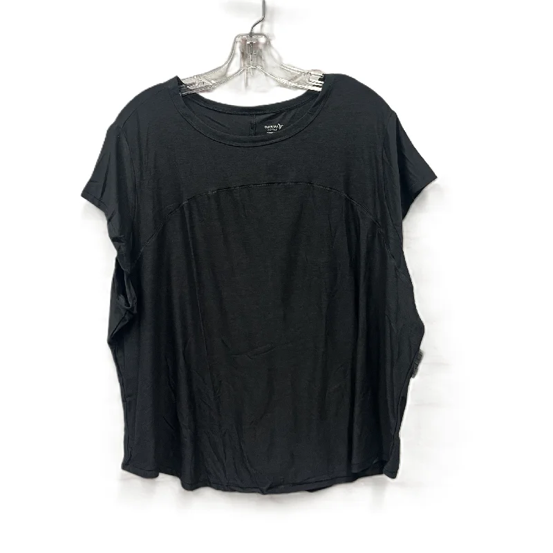 Price Rollback Athletic Top Short Sleeve By Old Navy In Grey, Size: 3x