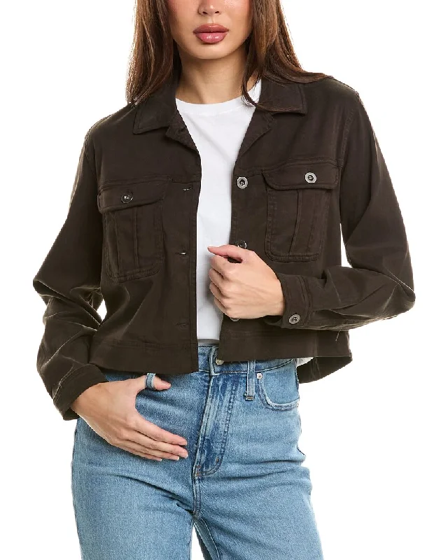 Seasonal Sale Bella Dahl Flap Pocket Utility Jacket