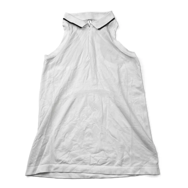Major Savings Black & White Top Sleeveless By Athleta, Size: M