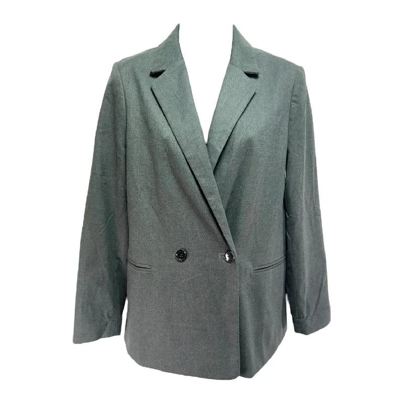 Value Deals Blazer By Banana Republic In Grey & Orange, Size: 6