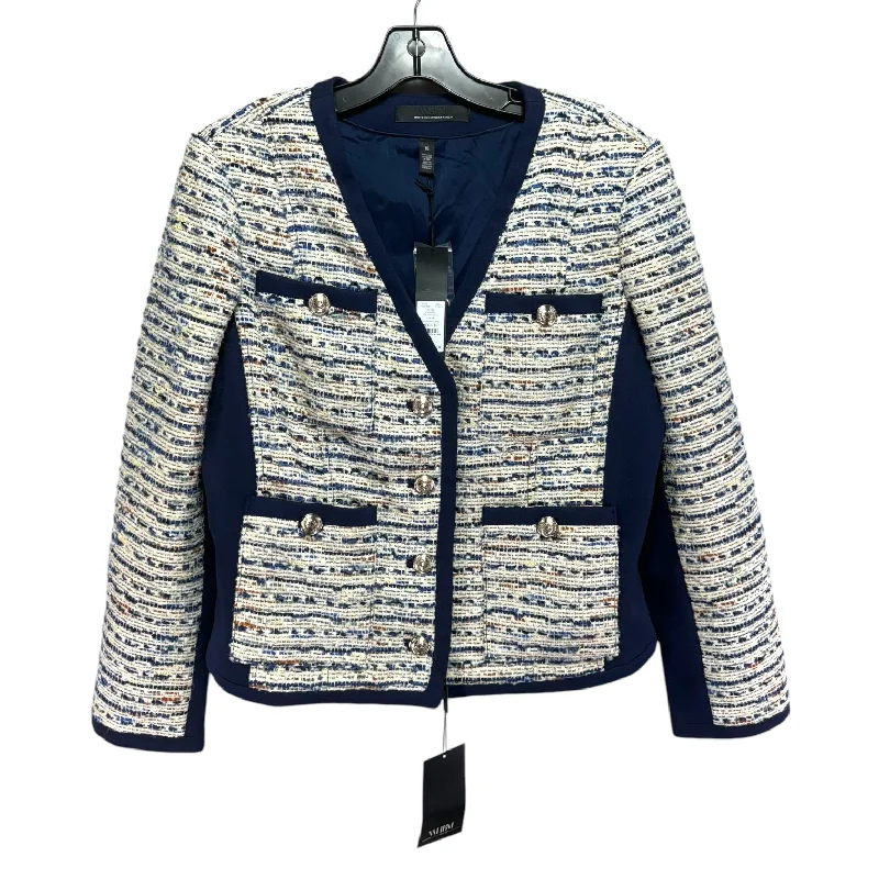 Deal of the Week Blazer By White House Black Market In Blue & Cream, Size: L