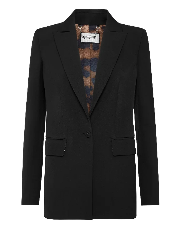 Deal Frenzy Cady Boxy Blazer Castoni Skull