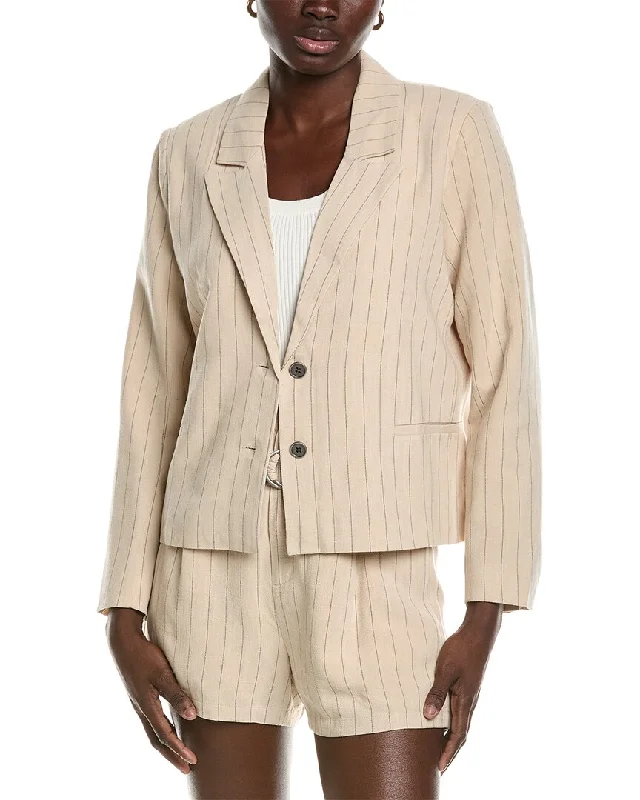 Clearance Event Chaser Santanaa Linen-Blend Blazer