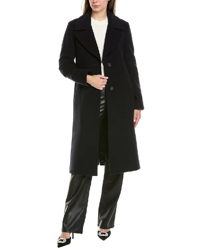 Cinzia Rocca Icons Wool & Cashmere-Blend Coat