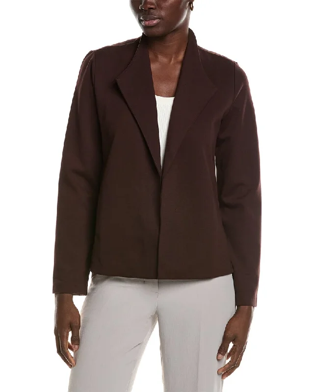Crazy Savings EILEEN FISHER High Collar Jacket