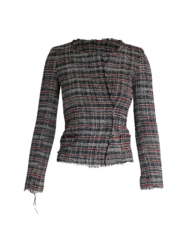 Savings Bonanza Étoile Isabel Marant Tweed Jacket in Multicolor Cotton