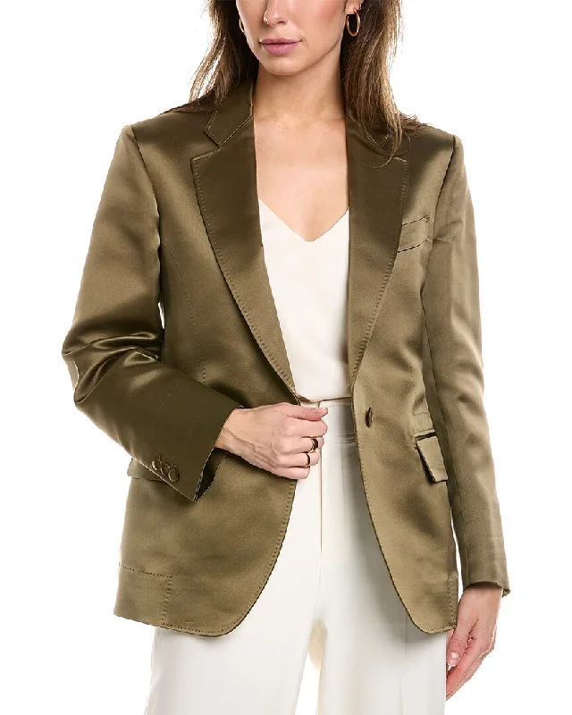 Ferragamo Silk Blazer