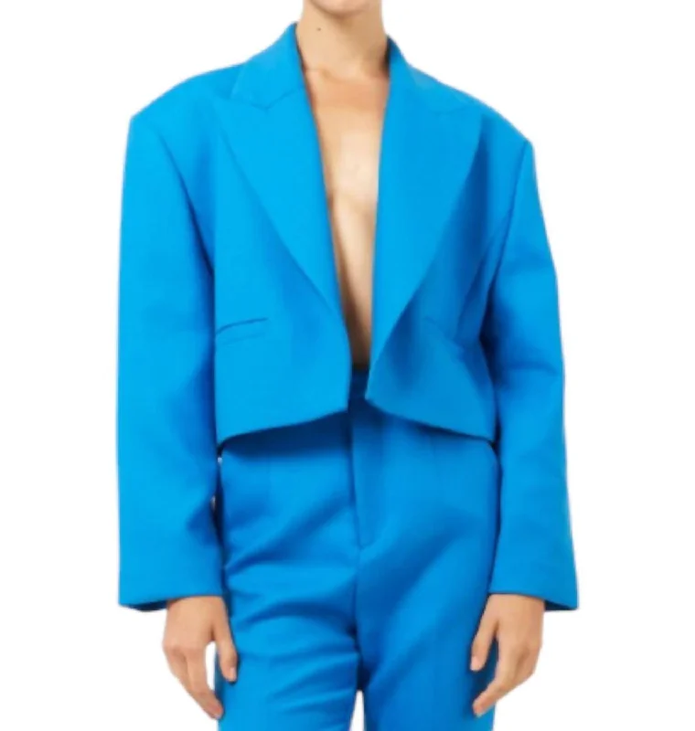 Price Slash Isak Jacket In Directoire Blue