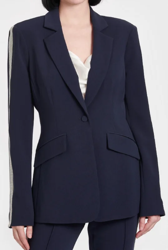 Instant Discount Kayden Blazer In Navy
