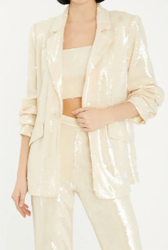 Low Prices Kimmi Blazer In Alabaster