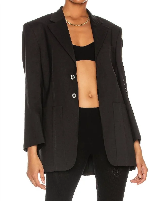 Today Only La Veste D'homme Blazer Jacket In Black