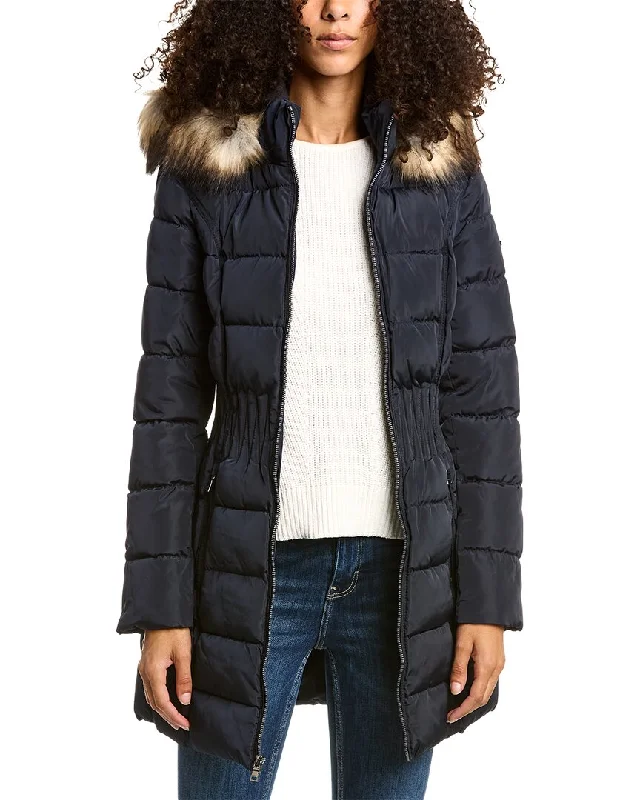 Laundry by Shelli Segal Long Down Jacket