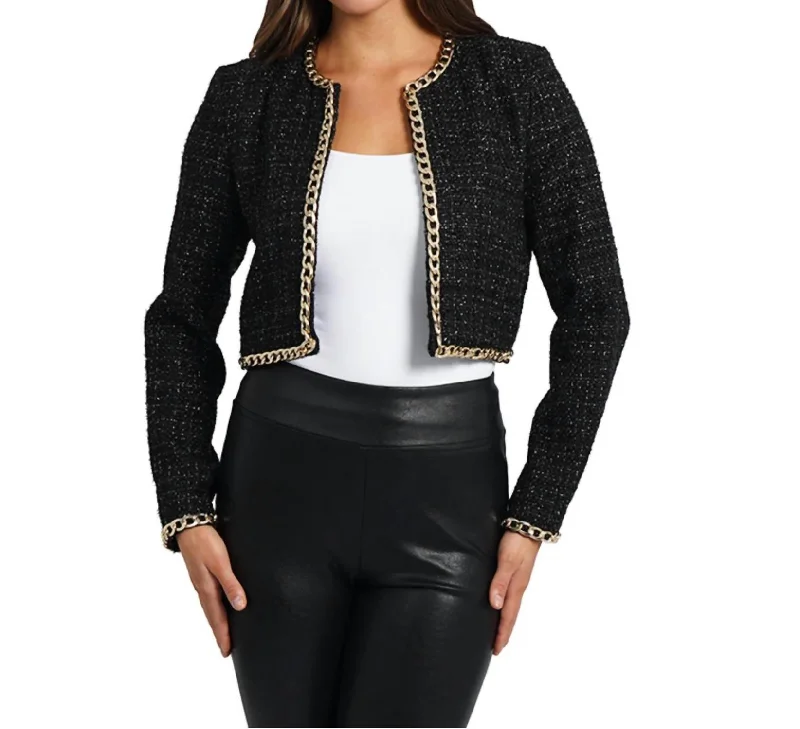 YEAR-End Sale Lizzie Bolero Blazer In Black