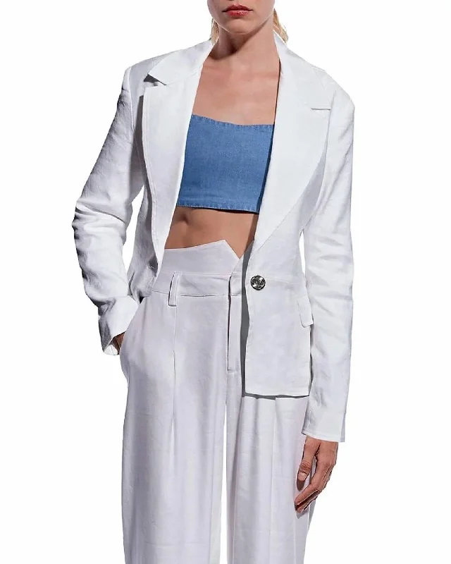 Markdowns Mimi Blazer In White