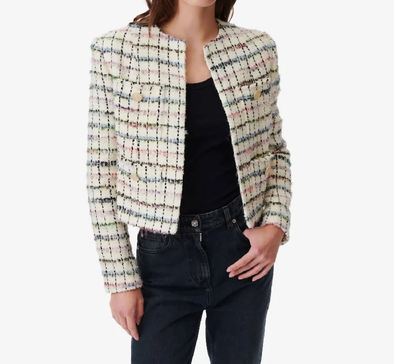 Great Deals Miora Tweed Jacket In Multicolor