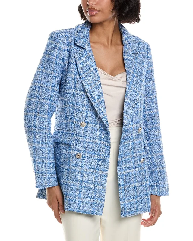 Super Deal Pascale La Mode Tweed Blazer