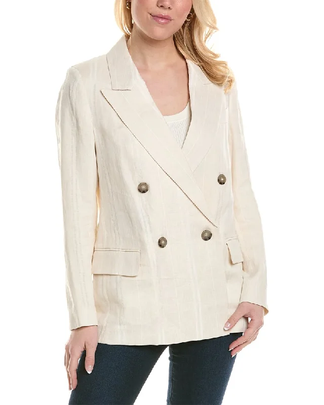 YEAR-End Sale Peserico Linen-Blend Jacket