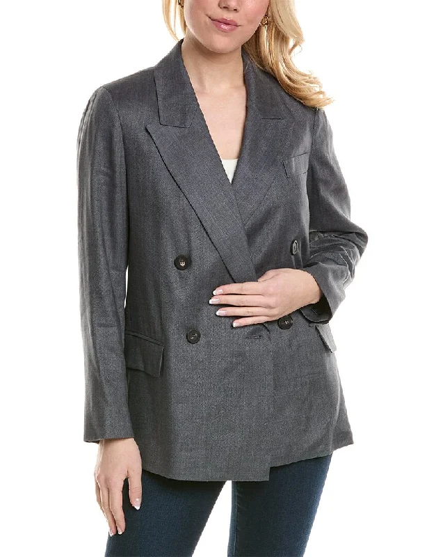 Weekend Deal Peserico Linen & Wool-Blend Jacket