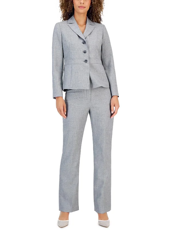 Great Bargains Petites Womens 2PC Polyester Pant Suit