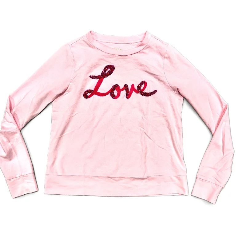 Buy More, Save More Pink Top Long Sleeve Designer By Lilly Pulitzer, Size: Xxs