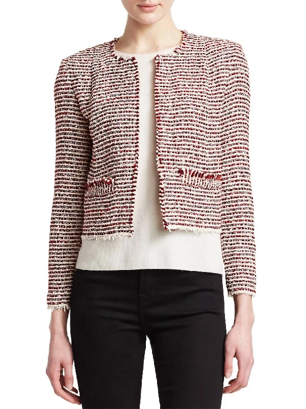 The Best Prices Riona Jacket In Red/white