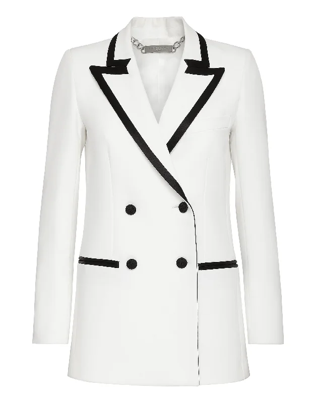 Stock Clearance Satin Blazer