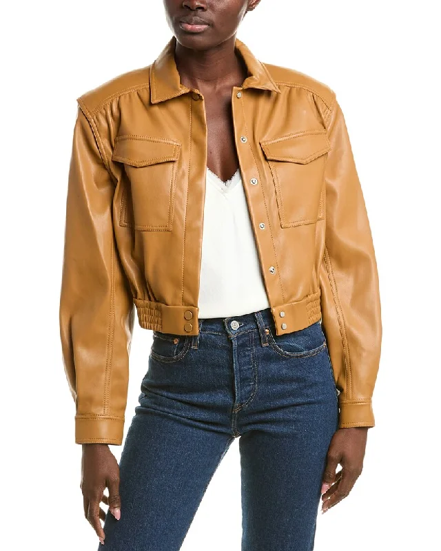 Exclusive Savings SIMKHAI Marbella Crop Utility Jacket
