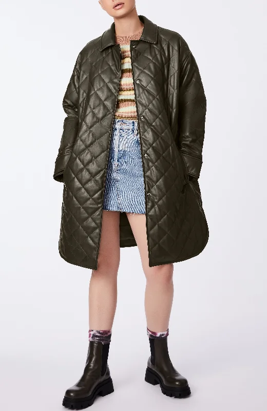 Early Access Stretch Puffer Quilt Coat