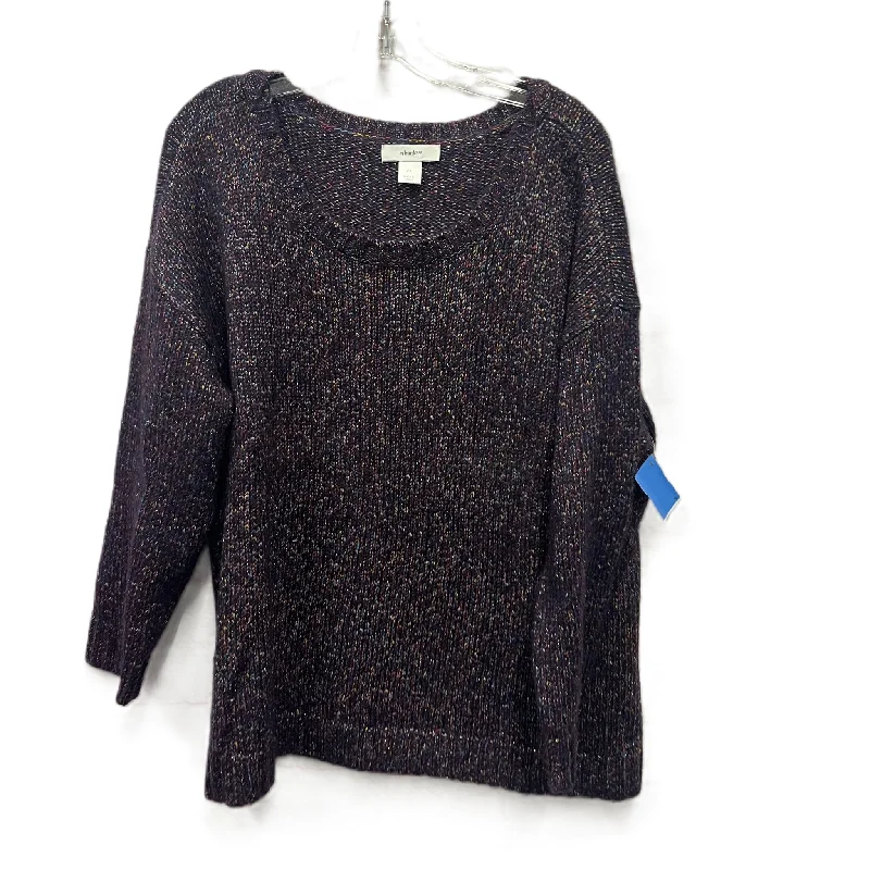 Reduced Prices Sweater By Cj Banks In Purple, Size: 2x