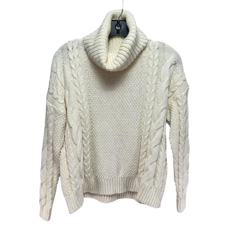 Extra Discounts Sweater By Madewell In Cream, Size: XS