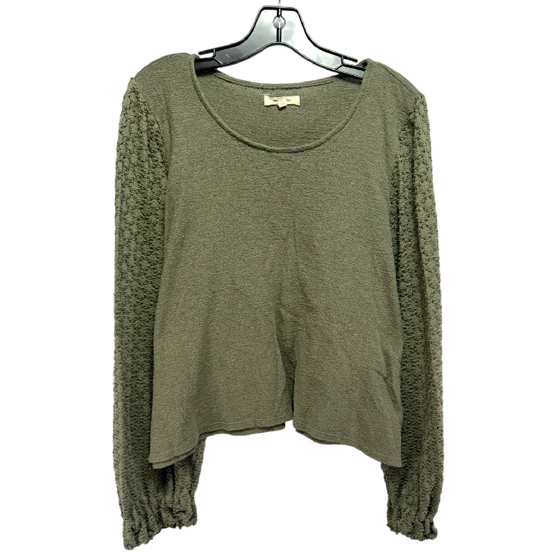 Sweater By Madewell In Green, Size: Xl