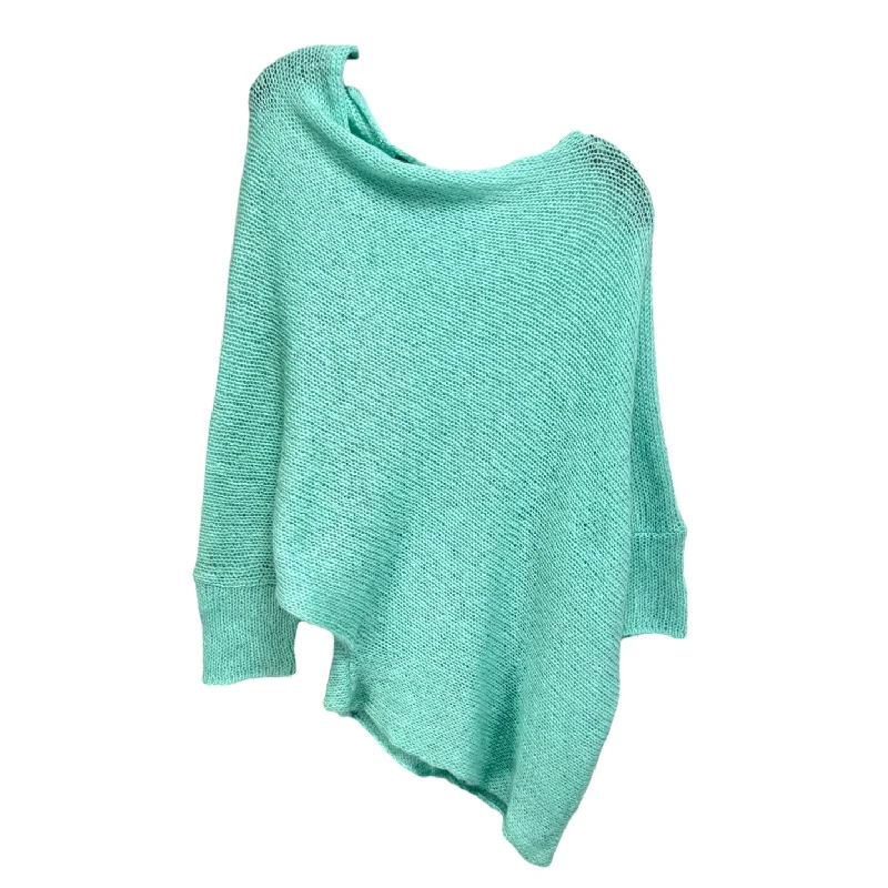 Sweater By Wooden Ships In Aqua, Size: M