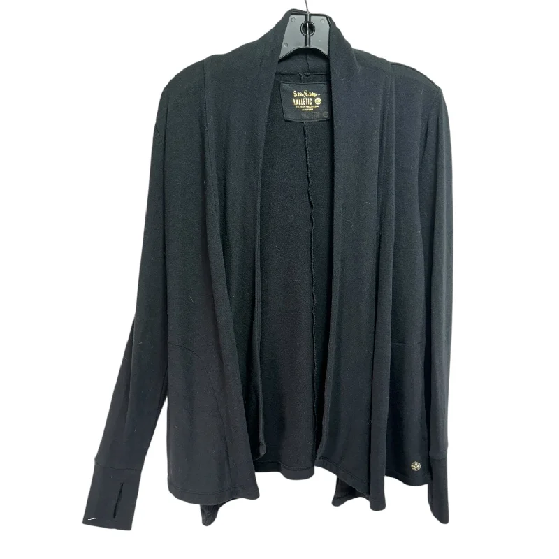 Price Drop Sweater Cardigan Designer By Lilly Pulitzer Luxletic In Black, Size: Xs