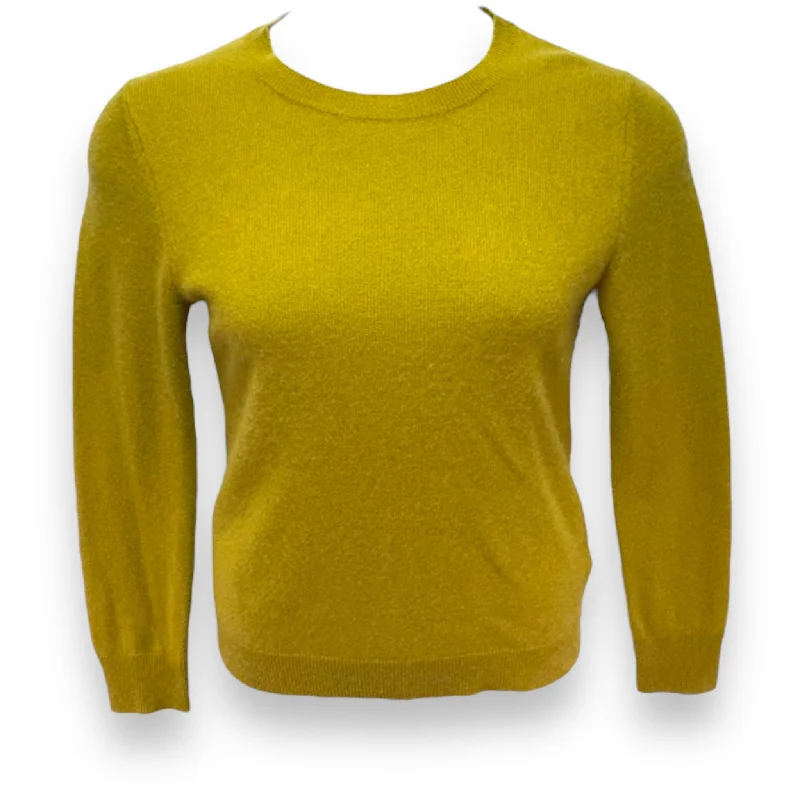 Online Specials Sweater Cashmere By Antonio Melani In Gold, Size: S